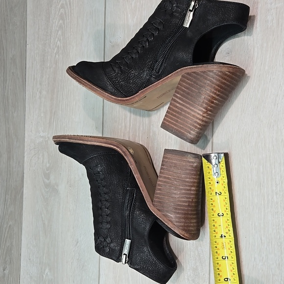 Vince Camuto Women Katri Ankle Leather Open Toe Heels Shoes Boots Sz 7M - Picture 7 of 12